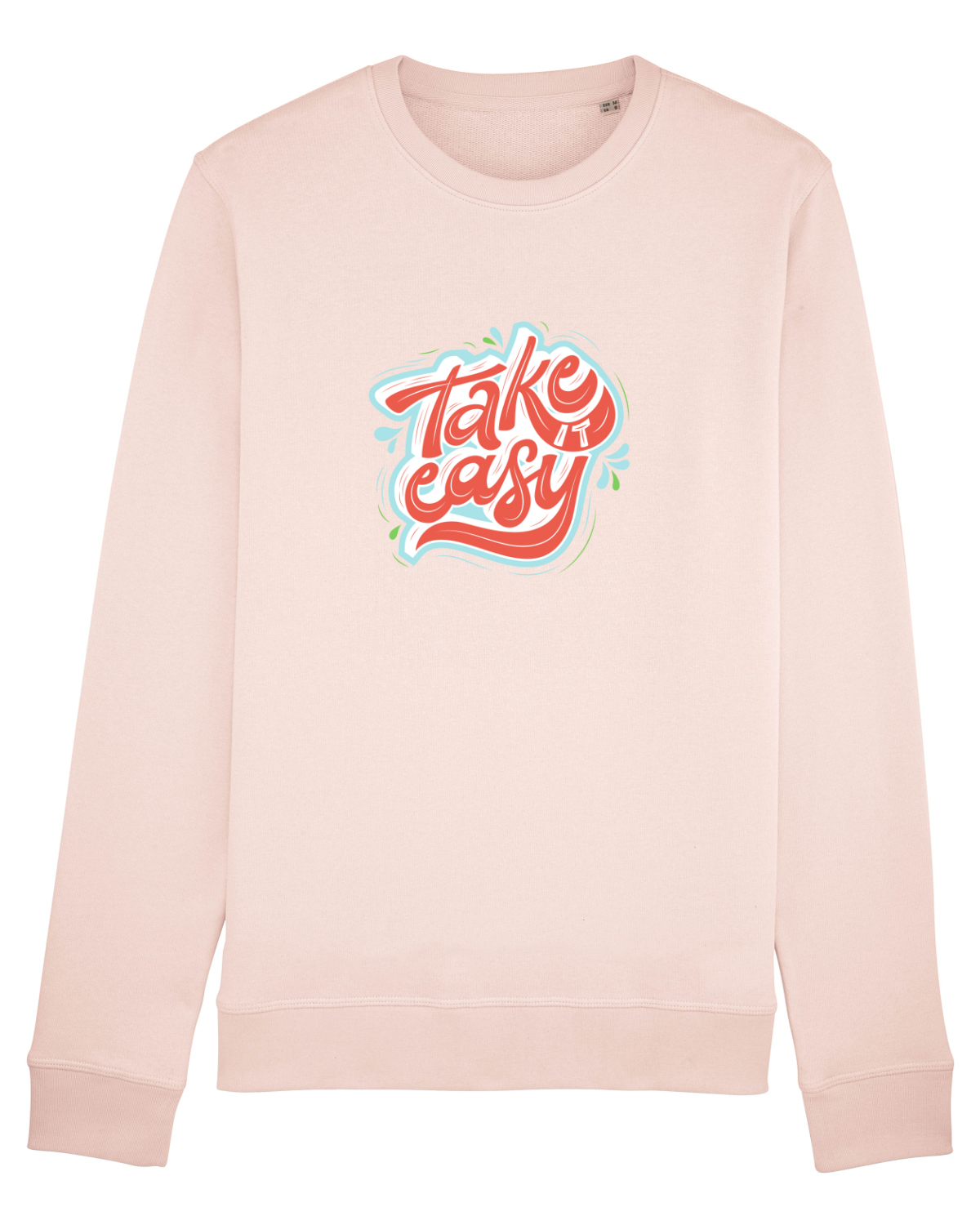Bluză mânecă lungă Unisex Rise Candy Pink