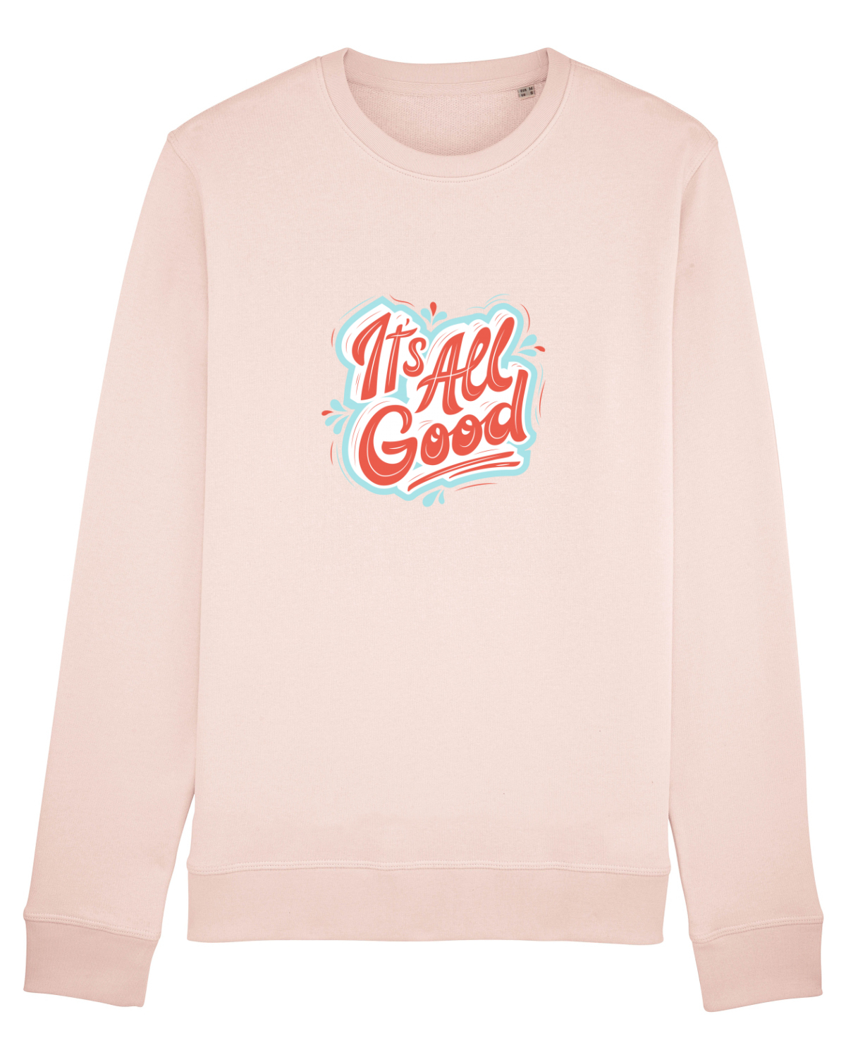 Bluză mânecă lungă Unisex Rise Candy Pink