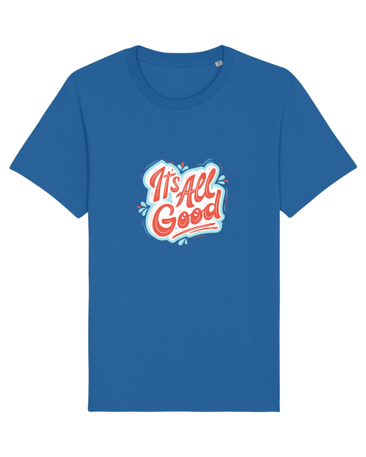 Tricou mânecă scurtă Unisex Rocker Royal Blue