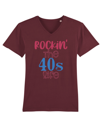 40 ANI ! Burgundy