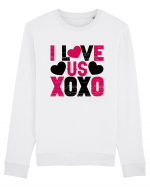 I Love Us XoXo Bluză mânecă lungă Unisex Rise