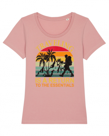 Traveling IS A Return To The Essential Canyon Pink