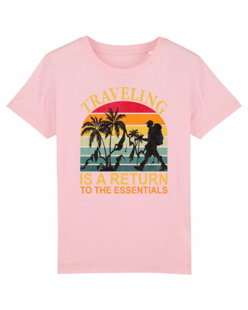Traveling IS A Return To The Essential Cotton Pink