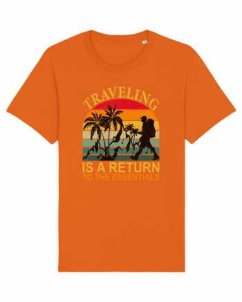Traveling IS A Return To The Essential Bright Orange