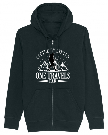 Little by Little One Travels Far Black