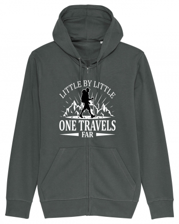 Little by Little One Travels Far Anthracite