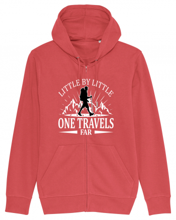 Little by Little One Travels Far Carmine Red