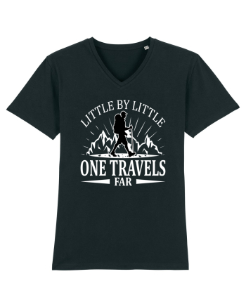 Little by Little One Travels Far Black