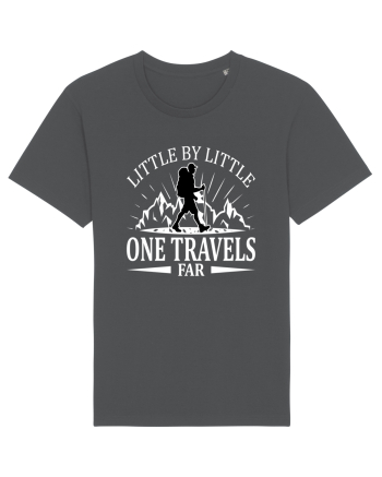 Little by Little One Travels Far Anthracite