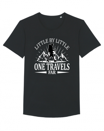Little by Little One Travels Far Black