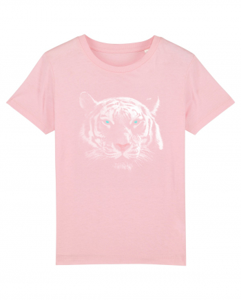 White Tiger Cotton Pink