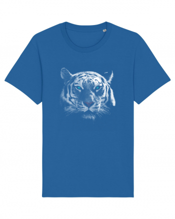 White Tiger Royal Blue