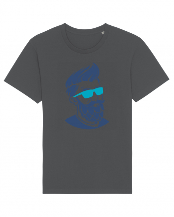 Beard Man Blue Anthracite