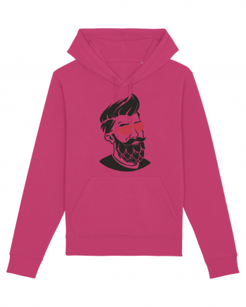 Beard Man Pink Raspberry