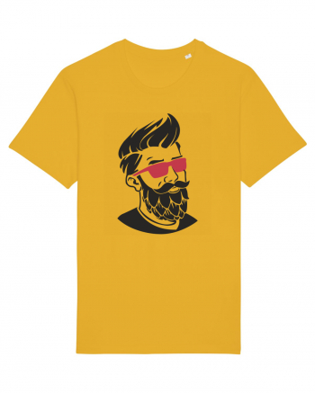 Beard Man Pink Spectra Yellow