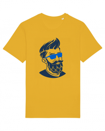 Beard Man Sky Spectra Yellow