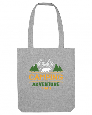 Camping Adventure Time Heather Grey