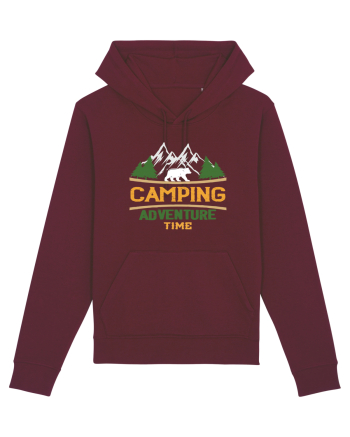 Camping Adventure Time Burgundy