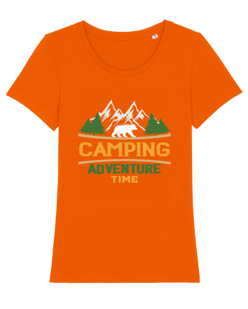 Camping Adventure Time Bright Orange