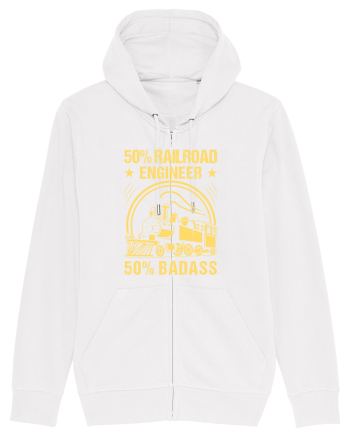 50% Railroad Engineer 50% Badass White