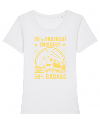 50% Railroad Engineer 50% Badass White