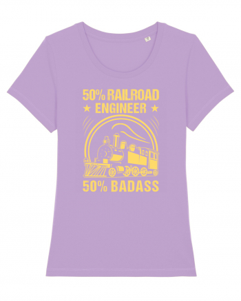 50% Railroad Engineer 50% Badass Lavender Dawn