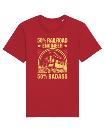 50% Railroad Engineer 50% Badass Red