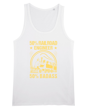50% Railroad Engineer 50% Badass White