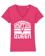 Shopping Queen Tricou mânecă scurtă guler V Damă Evoker