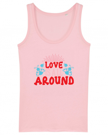 Love Is All Around Cotton Pink