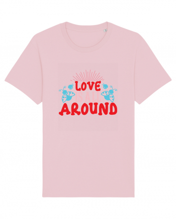 Love Is All Around Cotton Pink