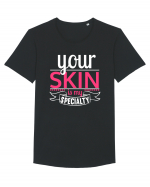 Your Skin Is My Specialty Tricou mânecă scurtă guler larg Bărbat Skater