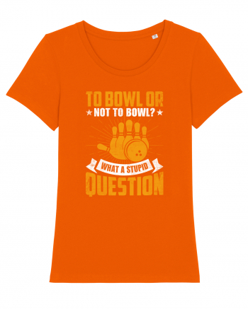 To bowl or not to bowl Bright Orange