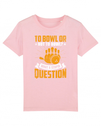 To bowl or not to bowl Cotton Pink