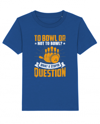 To bowl or not to bowl Majorelle Blue