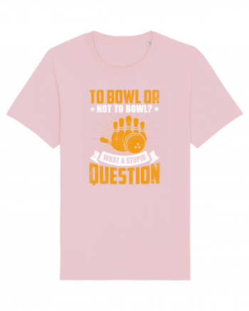 To bowl or not to bowl Cotton Pink