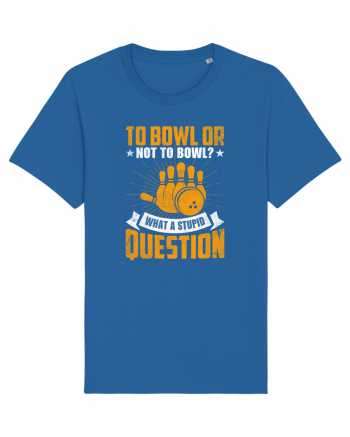 To bowl or not to bowl Royal Blue