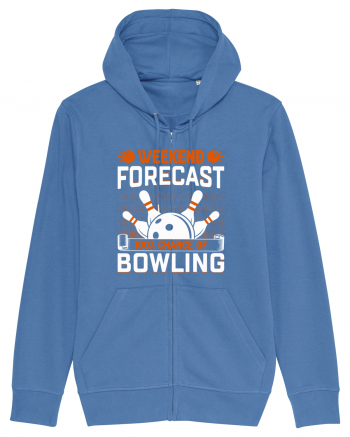 Weekend forecast 100% chance of bowling Bright Blue