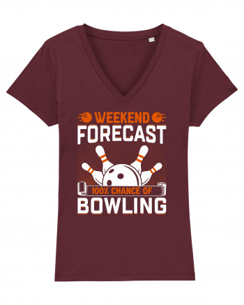 Weekend forecast 100% chance of bowling Burgundy