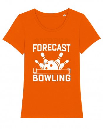 Weekend forecast 100% chance of bowling Bright Orange