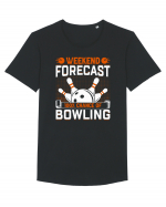 Weekend forecast 100% chance of bowling Tricou mânecă scurtă guler larg Bărbat Skater