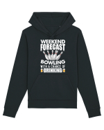 Weekend forecast bowling Hanorac Unisex Drummer