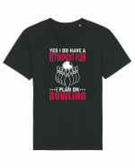 Yes I do have a retirement plan I plan on bowling Tricou mânecă scurtă Unisex Rocker