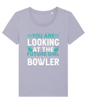 You are looking at the future girl bowler Lavender