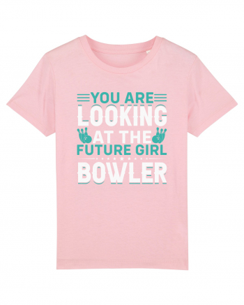 You are looking at the future girl bowler Cotton Pink