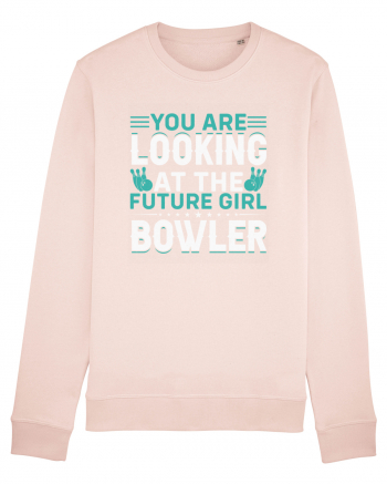 You are looking at the future girl bowler Candy Pink