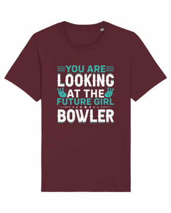 You are looking at the future girl bowler Burgundy