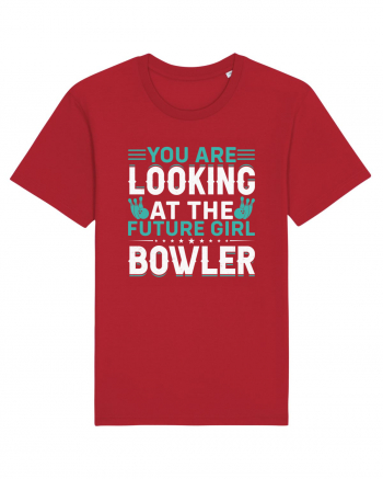 You are looking at the future girl bowler Red