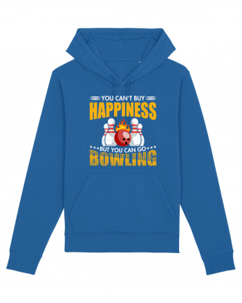 You can't buy happiness but you can go bowling Royal Blue