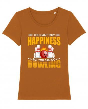 You can't buy happiness but you can go bowling Roasted Orange